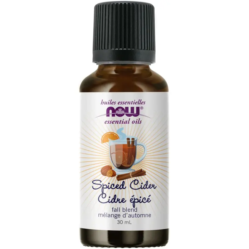 Now Spiced Cider Essential Oil Blend – 30Ml Aromatherapy Concentrate 1