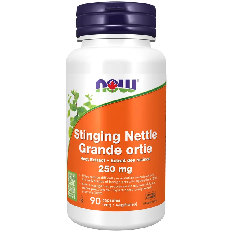 Now Stinging Nettle Root Extract – 250 Mg Capsules, 90 Count 1