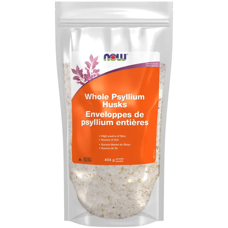Now Whole Psyllium Husks – Pure Bulk Fiber, 454 G Powder 1