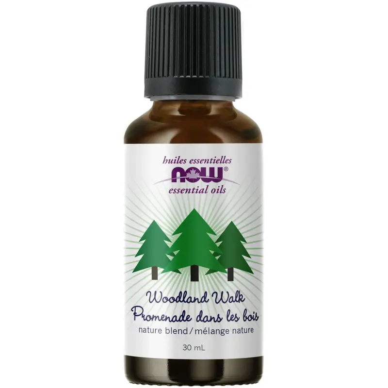 Now Woodland Walk Essential Oil Blend – Calming Forest Aroma (30Ml) 1