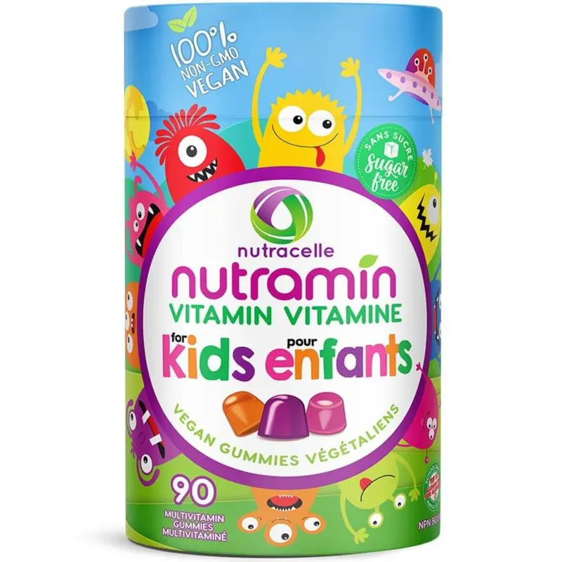 Nutramin Kids Multivitamin Gummies – Chewable Daily Nutrition – 90 Count 1