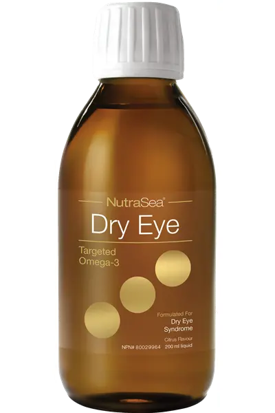 Nutrasea Dry Eye Omega-3 Liquid – Citrus Flavor, 200Ml 1