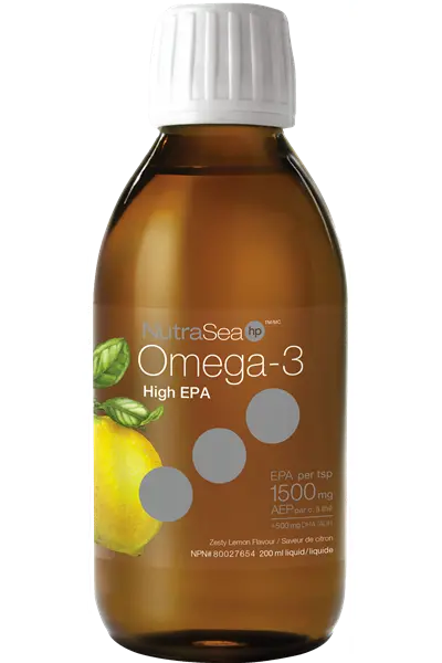 Nutrasea Hp High-Potency Omega-3 – Lemon Flavor, 200 Ml 1