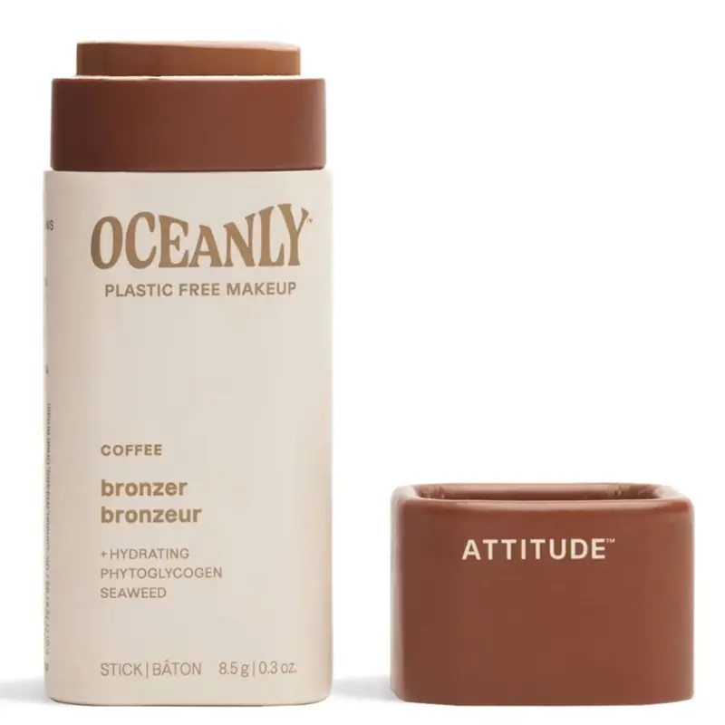 Oceanly Cream Bronzer Stick In Coffee – Buildable, Natural-Looking Warmth For Medium To Tan Skin 1