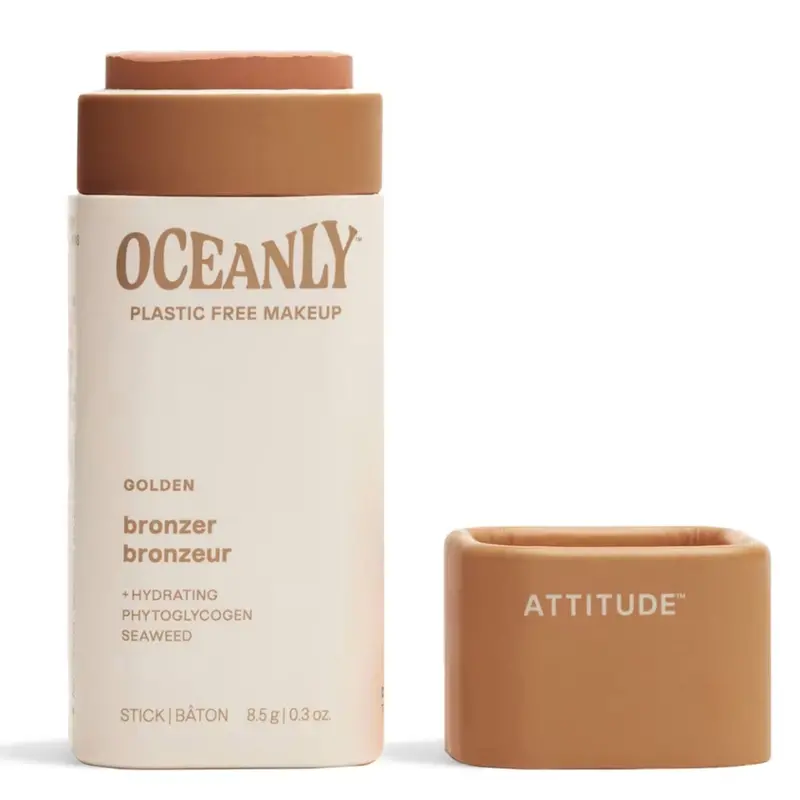 Oceanly Cream Bronzer Stick In Golden – Radiant, Sun-Kissed Glow For Light To Medium Skin 1