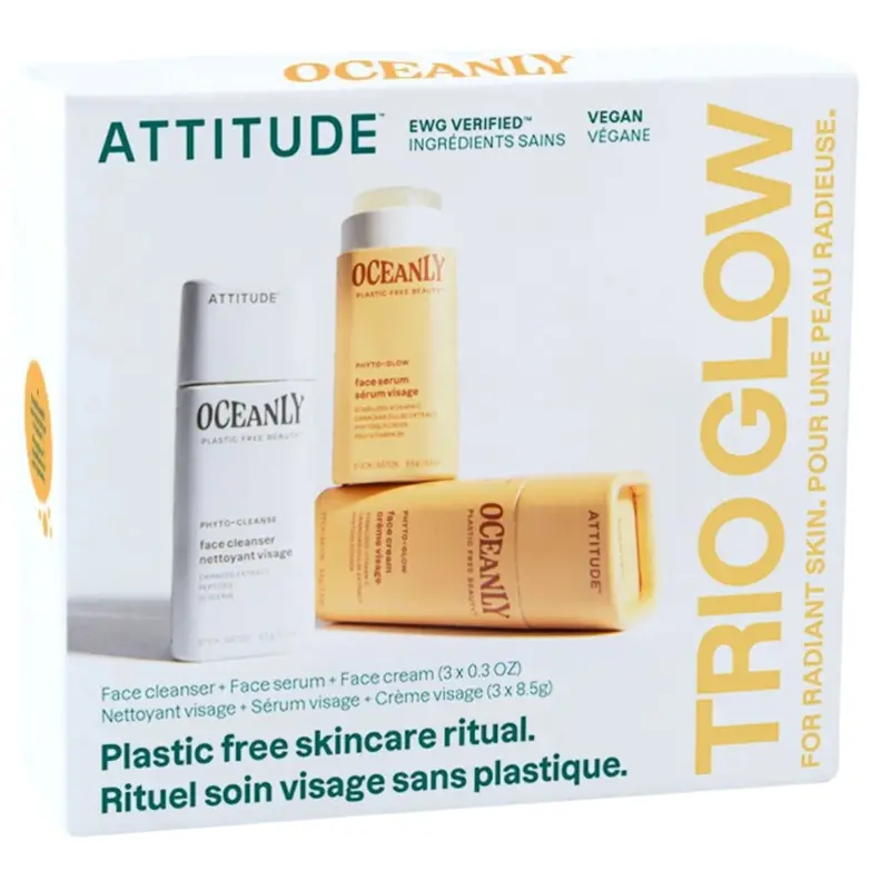 Oceanly Phyto-Glow Skincare Trio – Brightening Face Care Set 1
