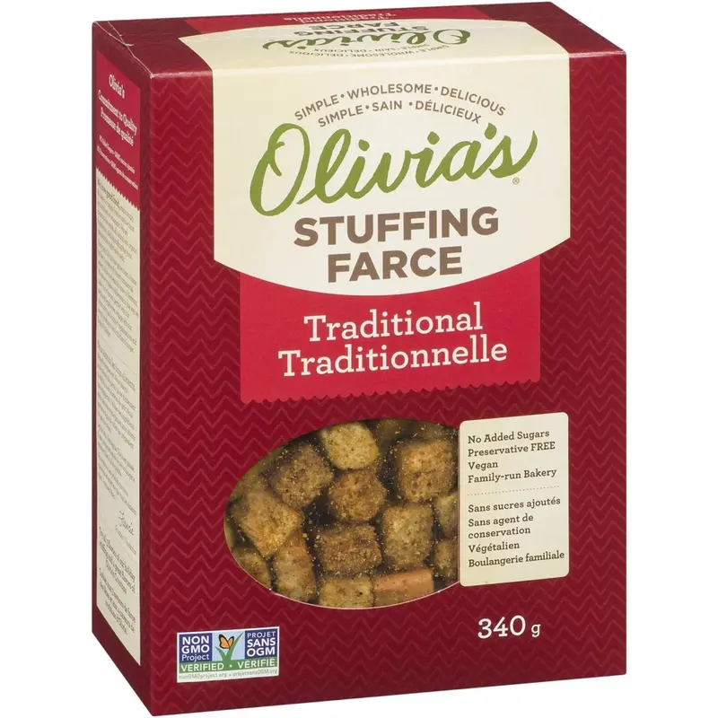 Olivia'S Classic Traditional Stuffing Mix – 340 G 1