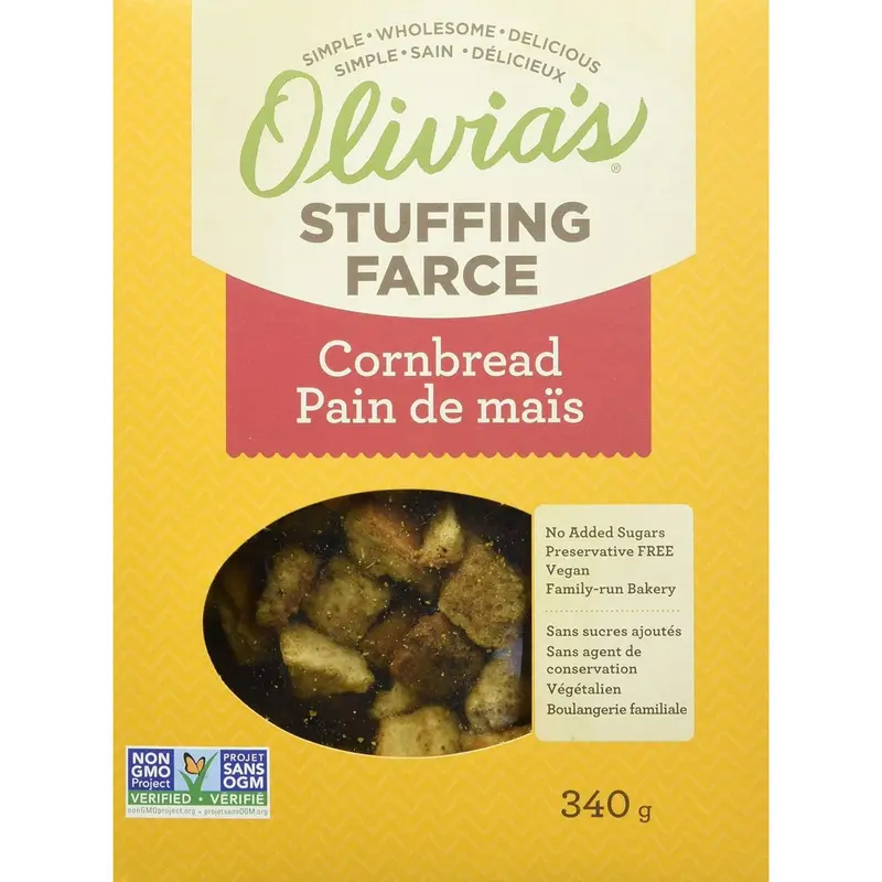 Olivia'S Cornbread-Style Stuffing Mix – 340 G 1