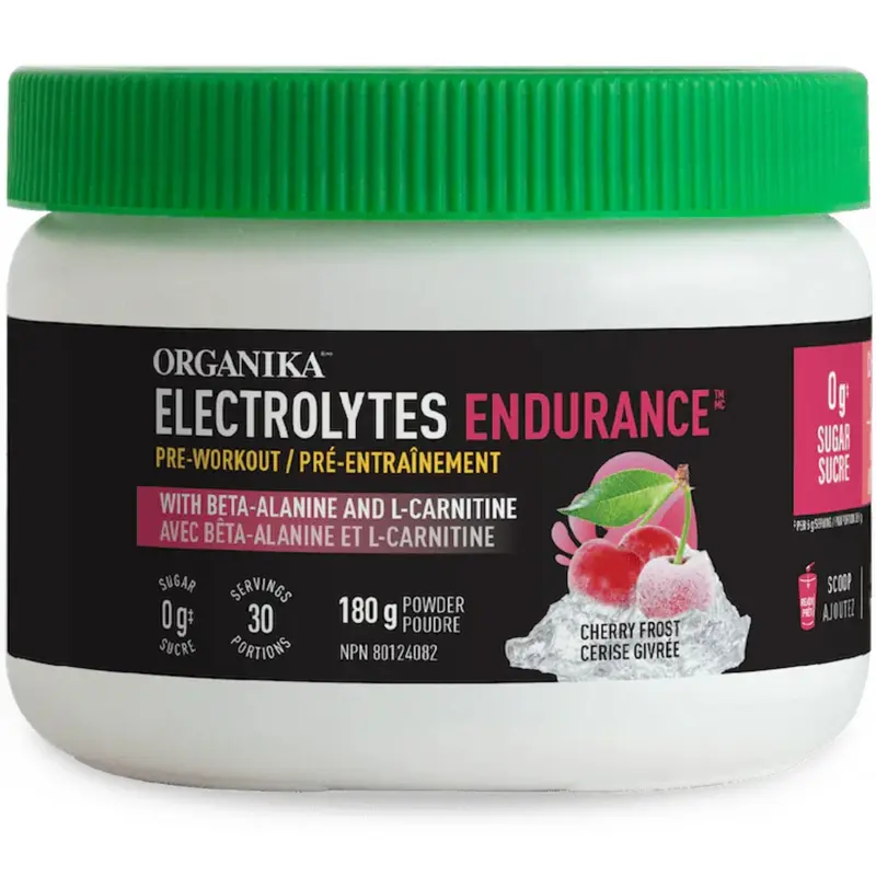 Organika Electrolytes Endurance Powder – Hydration Support For Athletes, Berry Blast Flavor, 180G 1