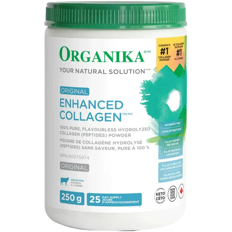 Organika Enhanced Collagen Powder – Original Flavor, 250G 1