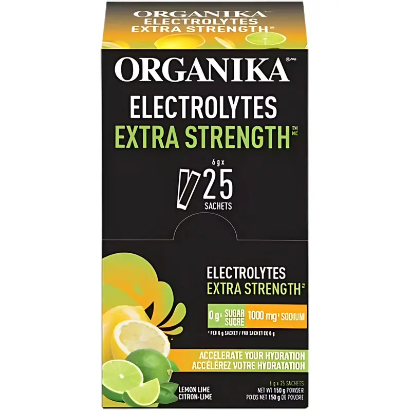 Organika Extra-Strength Electrolyte Sachets – 25 × 6G 1