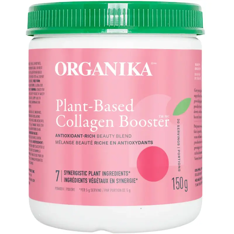 Organika Plant-Based Collagen Support Powder – 150G Vegan Formula 1