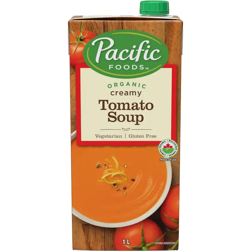 Pacific Foods Organic Creamy Tomato Soup – 1 Liter 1