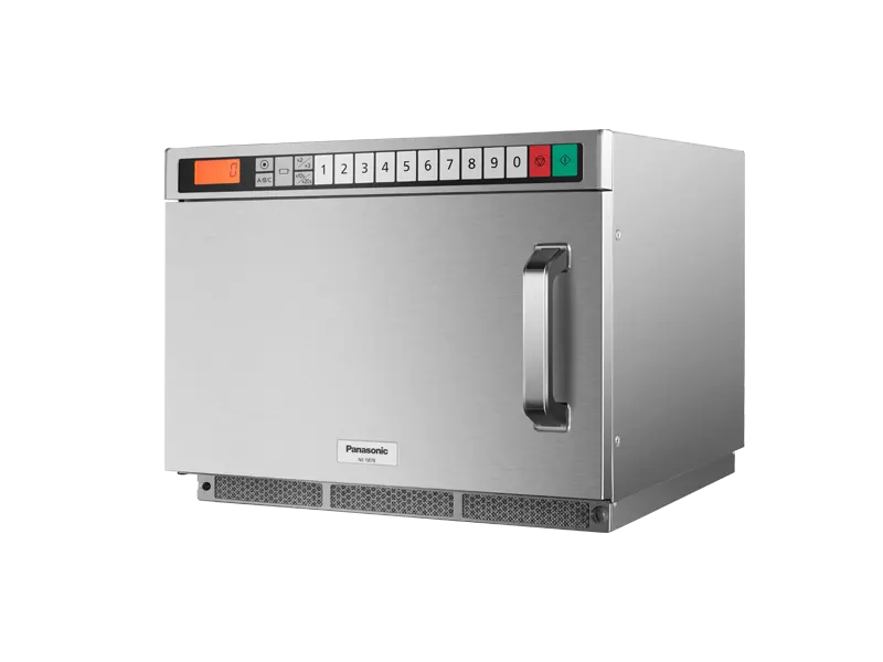 Panasonic Ne-1878 Heavy-Duty Solid-Door Flatbed Microwave 1