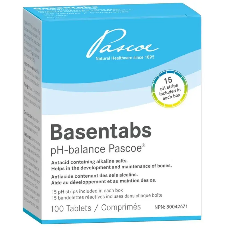 Pascoe Basentabs Ph Balance Tablets – Alkalizing Mineral Support, 100 Count 1