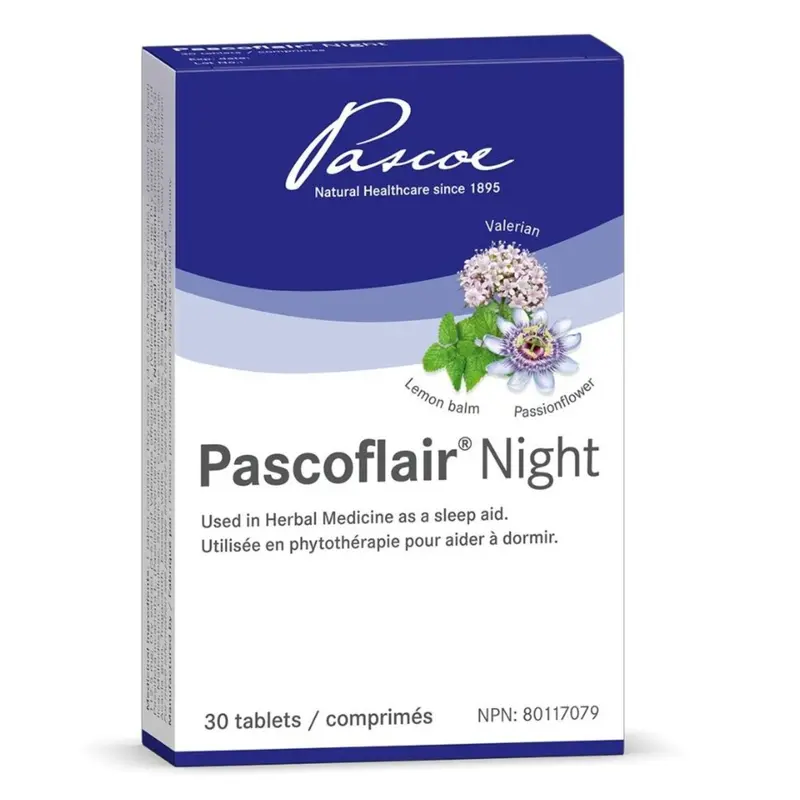 Pascoe Pascoflair Night Sleep Support Tablets – 30 Count 1