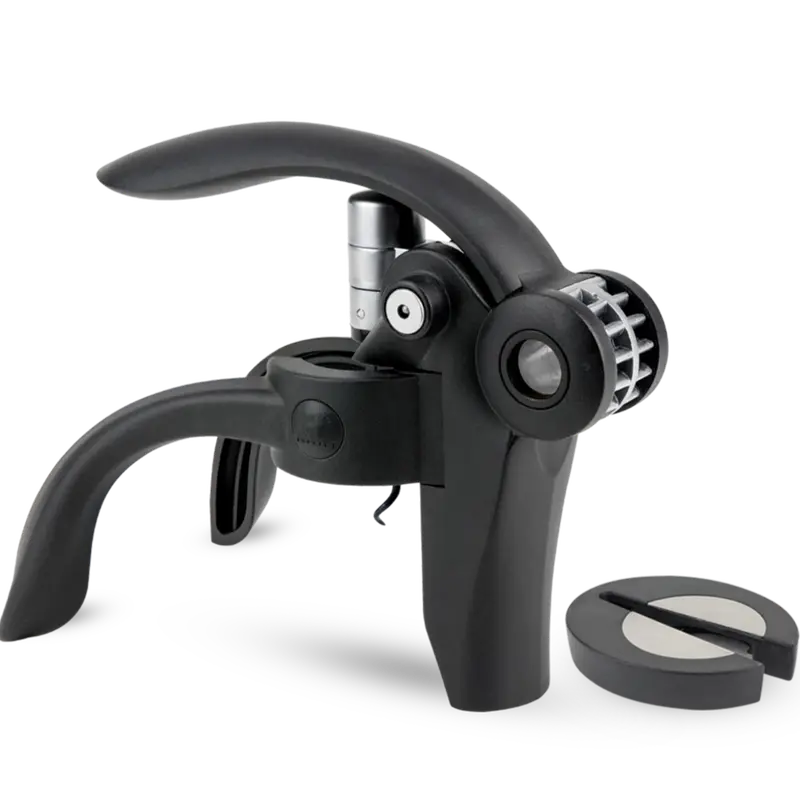 Peugeot Baltaz Dark Lever Corkscrew With Black Foil Cutter (14Cm) 1
