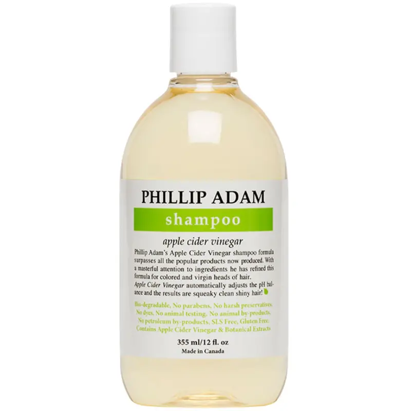 Phillip Adams Apple Cider Vinegar Shampoo – 355 Ml Clarifying Hair Cleanser 1