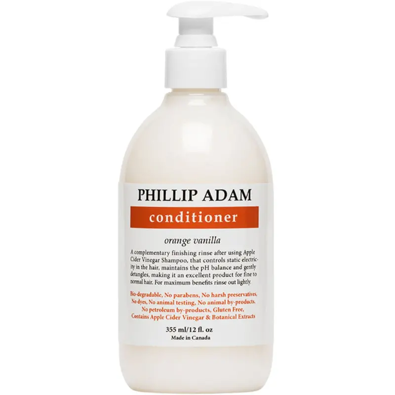 Phillip Adams Orange Vanilla Conditioner – 355 Ml Moisturizing Rinse-Out Treatment 1