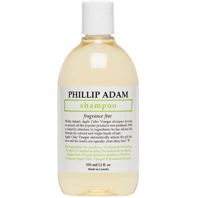 Phillip Adams Unscented Shampoo – 355 Ml Gentle, Fragrance-Free Cleanser 1