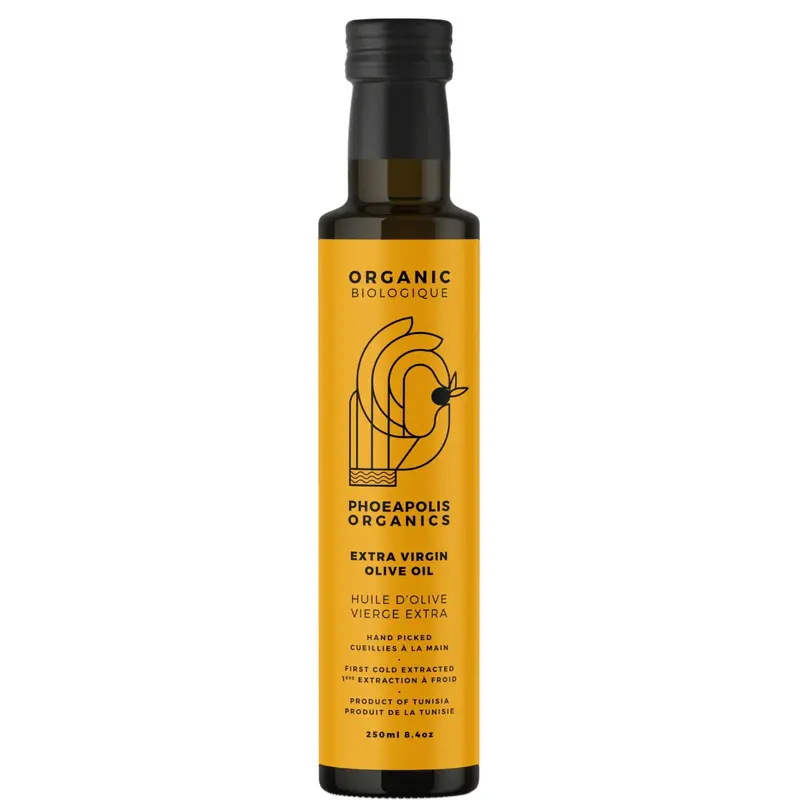 Phoeapolis Organic Extra Virgin Olive Oil – 250 Ml Cold-Pressed, Unfiltered 1