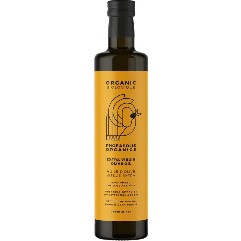 Phoeapolis Organic Extra Virgin Olive Oil – 750 Ml Cold-Pressed, Unfiltered 1