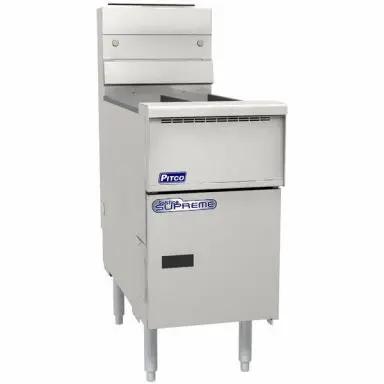 Pitco Se14T Sstc Dual-Basket Split-Pan Fryer – 12L With Solid-State Control 1