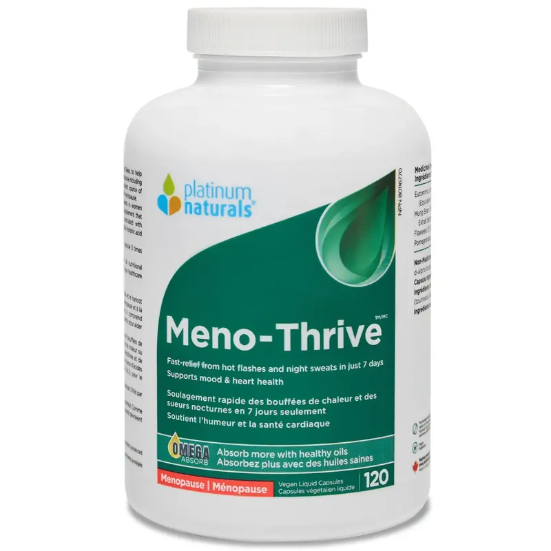 Platinum Naturals Meno-Thrive – Extended-Use Formula, 120 Capsules 1