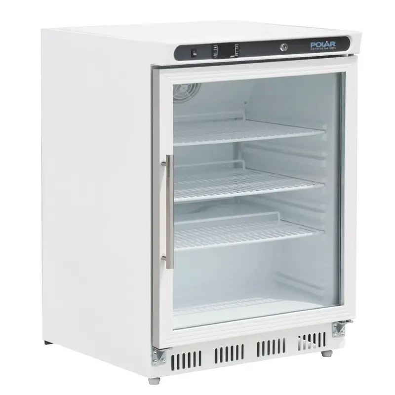Polar C-Series Undercounter Display Fridge – 150-Liter White Commercial Cooler 1
