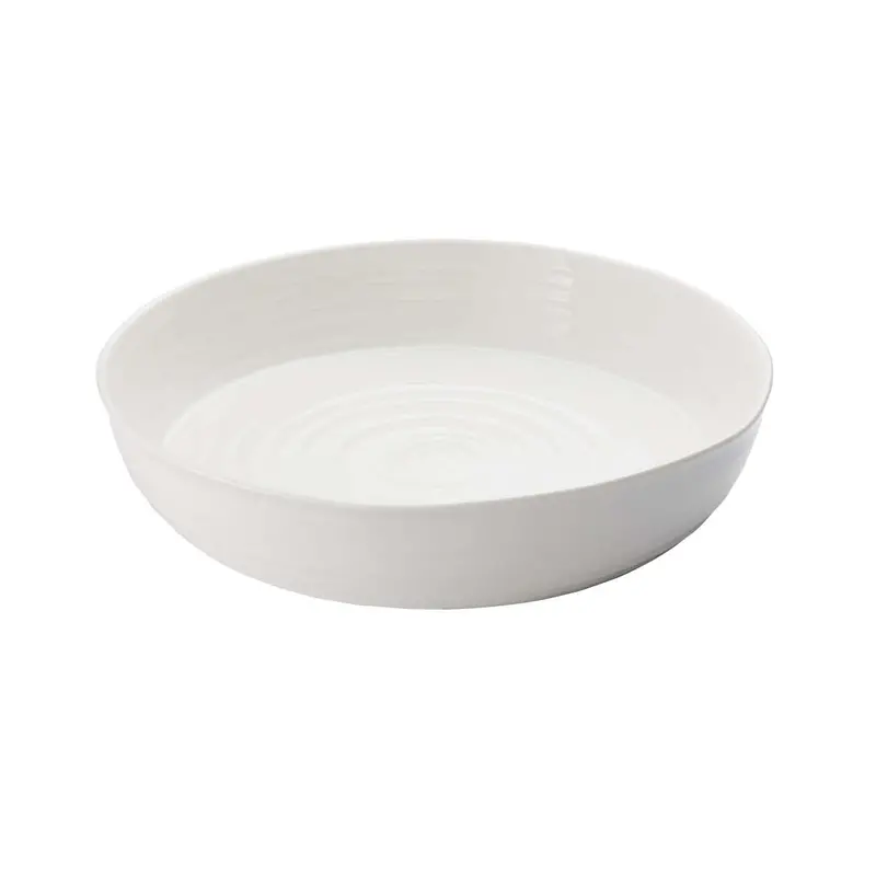 Portmeirion Sophie Conran 28Cm White Round Roasting Dish 1
