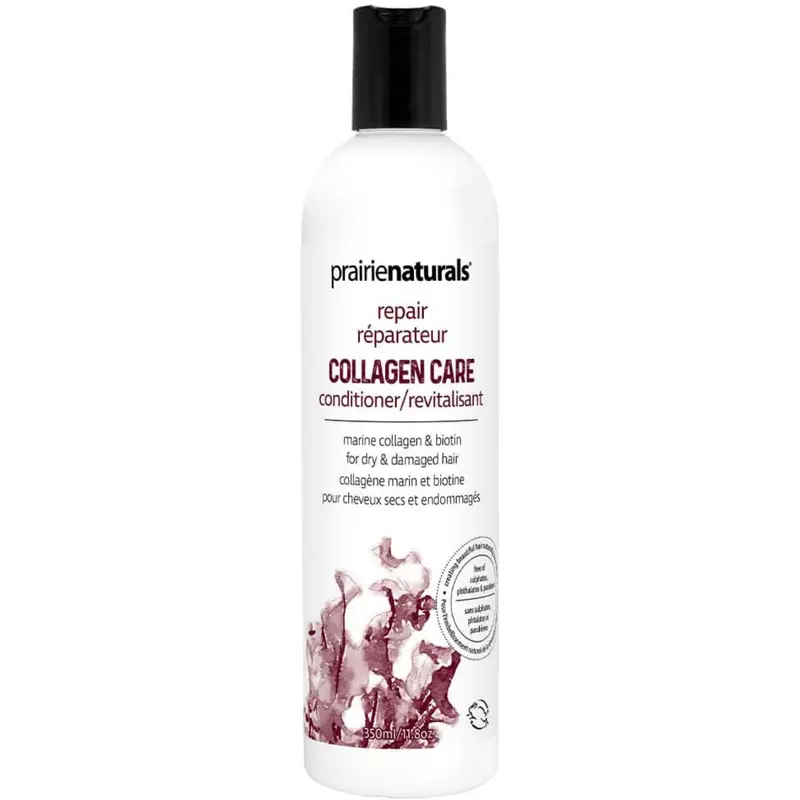 Prairie Naturals Collagen & Biotin Conditioner – 350 Ml Repairing Hair Treatment 1
