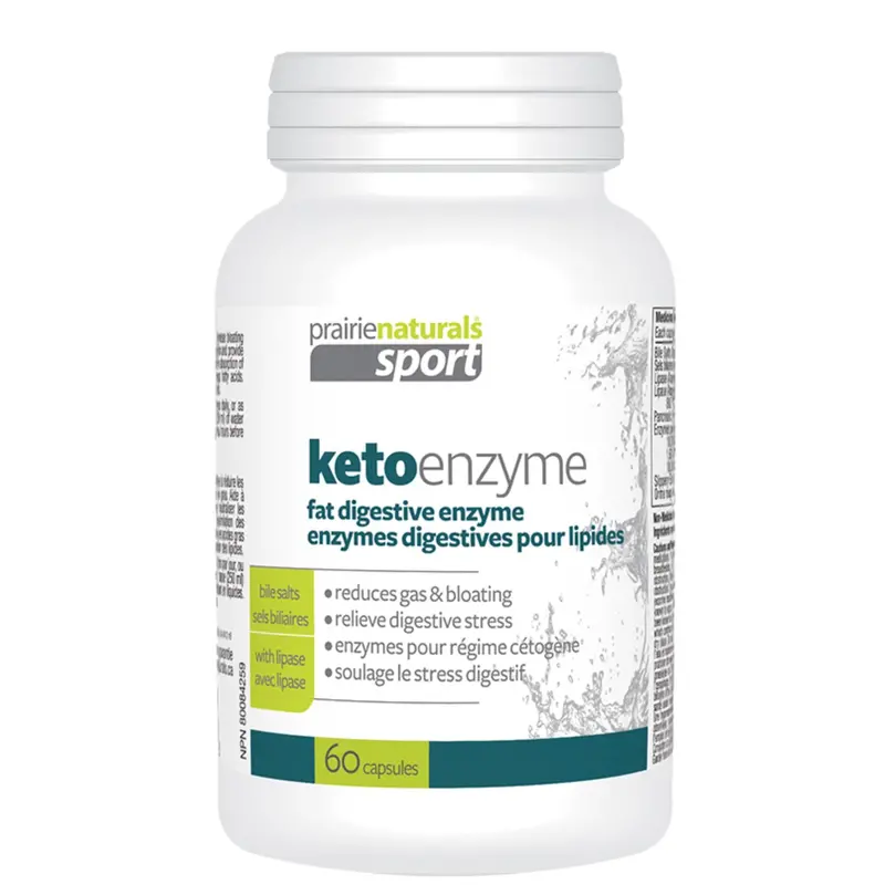 Prairie Naturals Keto Enzyme Formula – Digestive Support For Ketogenic Diets (60 Capsules) 1