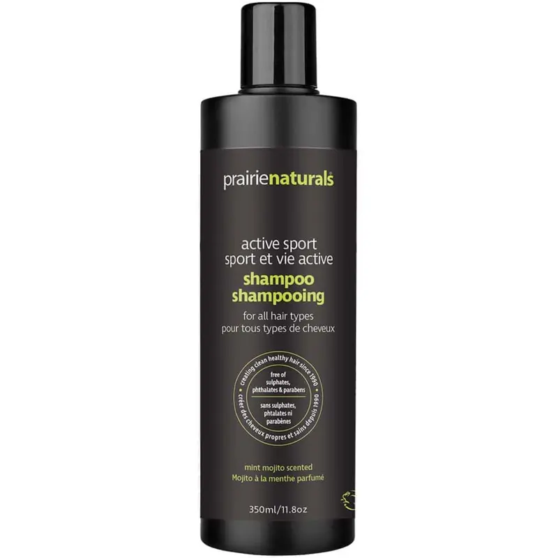 Prairie Naturals Men’S Active Sport Shampoo, Invigorating Formula, 350 Ml 1
