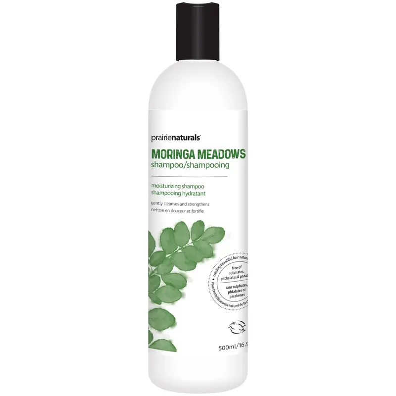 Prairie Naturals Moringa Meadows Moisturizing Shampoo – 500Ml Gentle Cleansing Formula 1