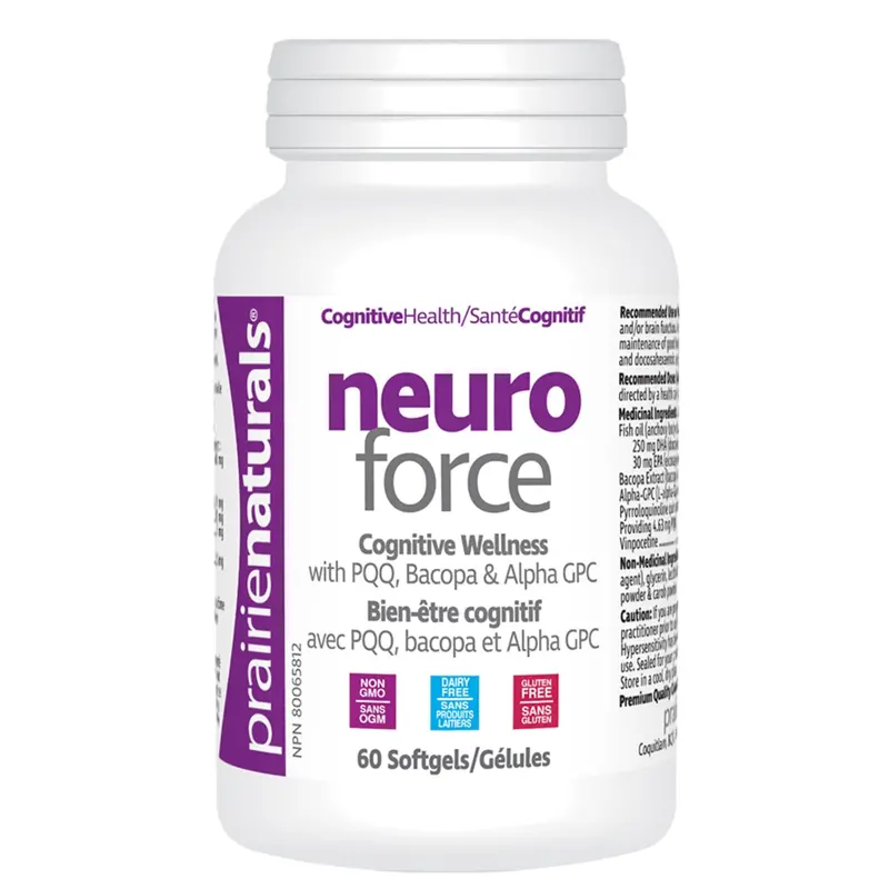 Prairie Naturals Neuro-Force – Cognitive & Nerve Health Support, 60 Capsules 1