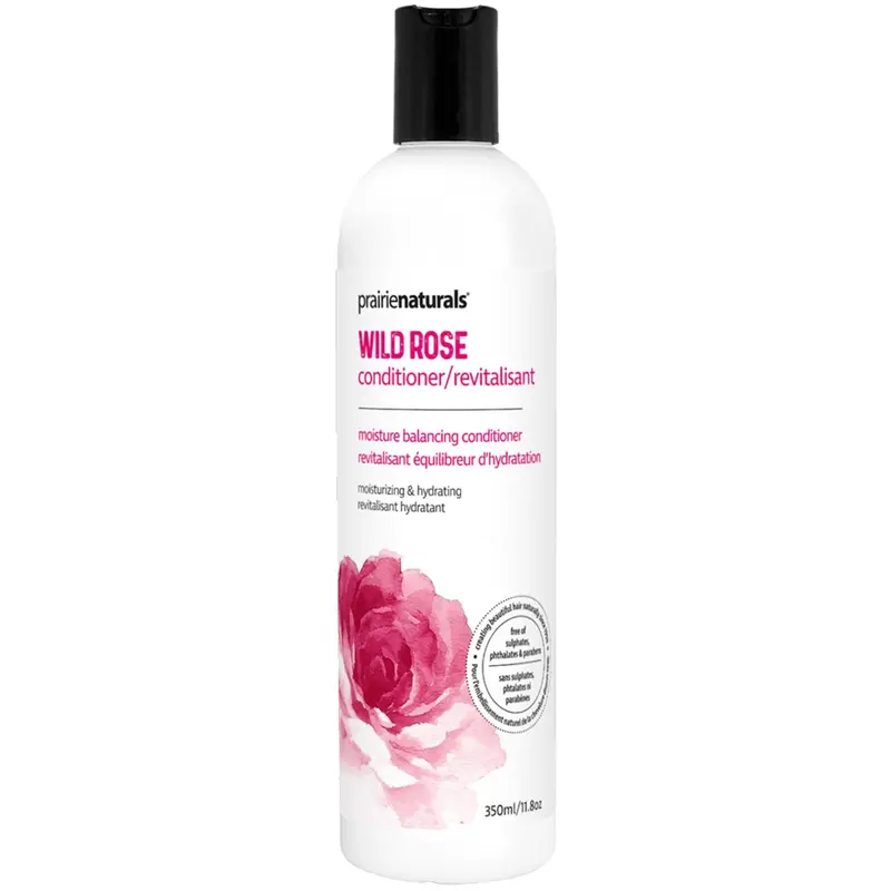 Prairie Naturals Wild Rose Moisture-Balancing Conditioner – 350 Ml 1