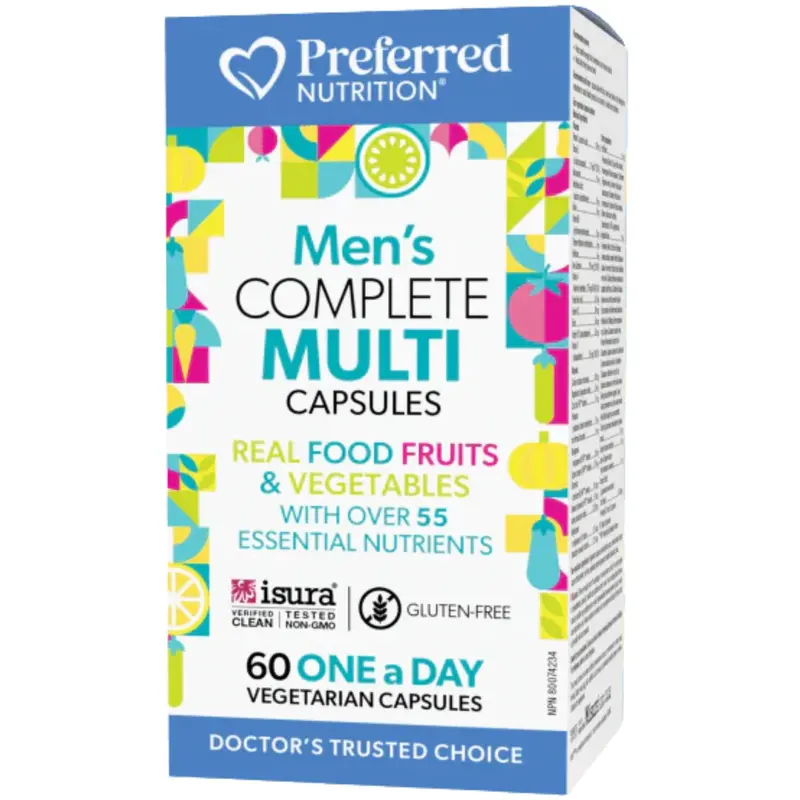 Preferred Nutrition Men’S Complete Multivitamin – 60 Tablets 1