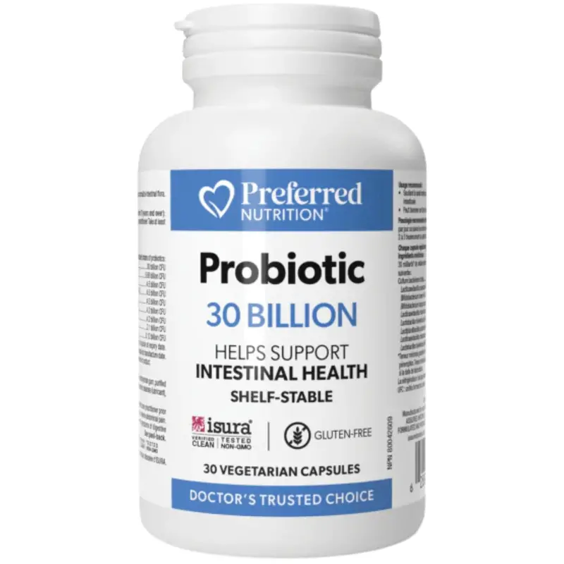 Preferred Nutrition Probiotic 30 Billion Cfu – 30 Capsules 1