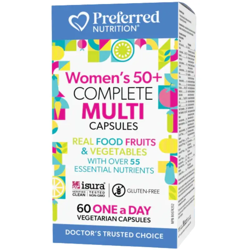 Preferred Nutrition Women’S 50+ Multivitamin – 60 Tablets 1