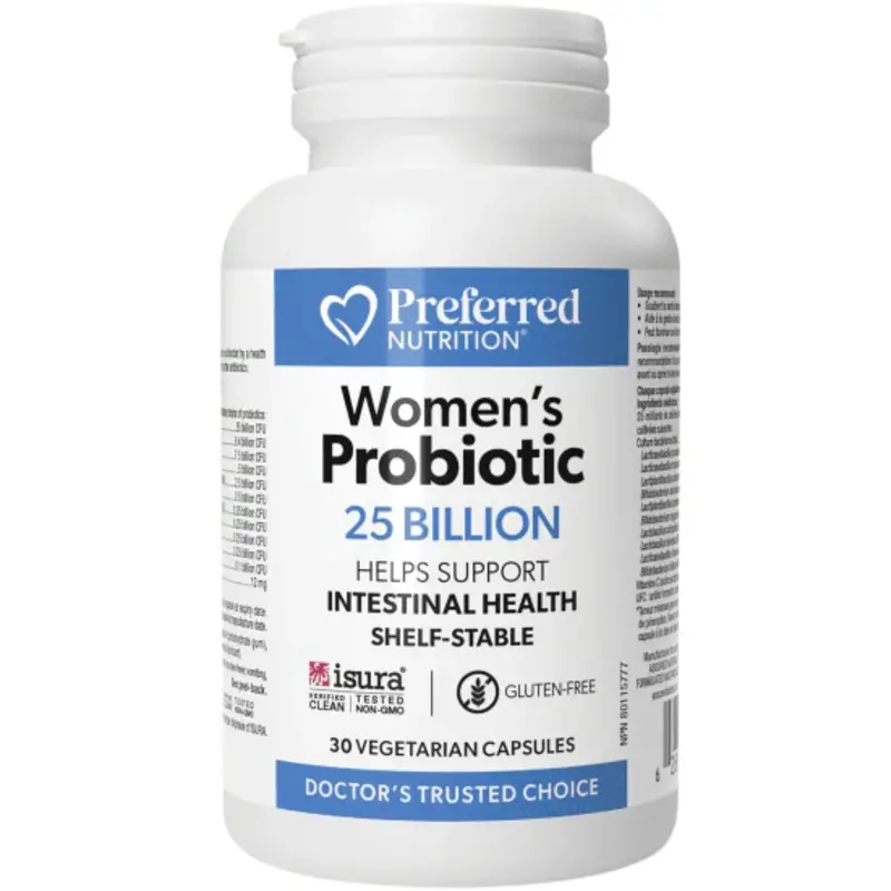Preferred Nutrition Women’S Probiotic 25 Billion Cfu – 30 Capsules 1