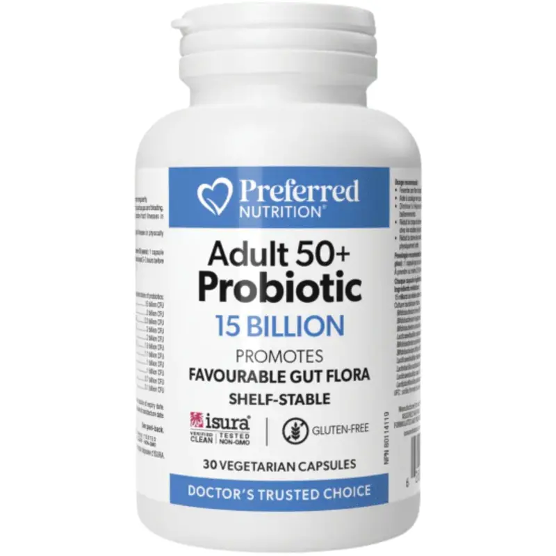 Probiotic Supplement For Adults 50+ – 15 Billion Cfu Daily Support 1