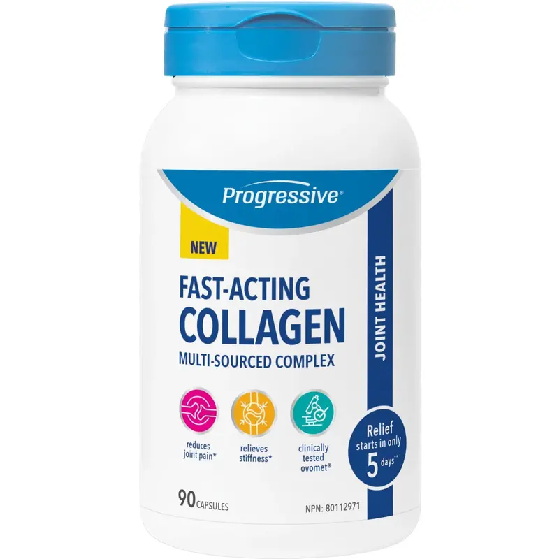 Progressive Fast-Acting Collagen Complex – 90 Capsules Joint & Skin Support 1