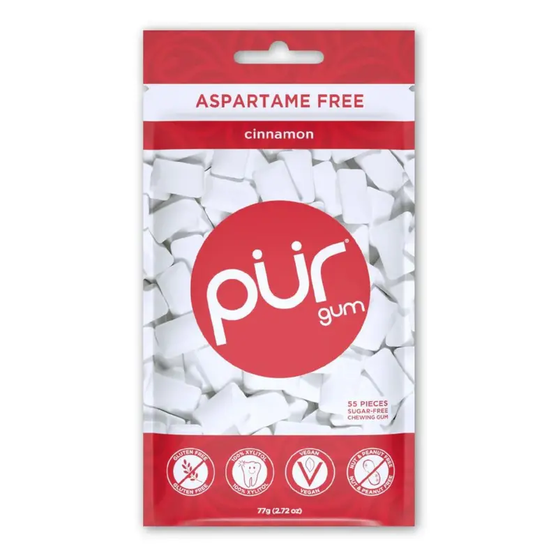 Pur Cinnamon Sugar-Free Chewing Gum (77G) 1