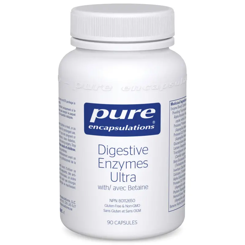 Pure Encapsulations Digestive Enzymes Ultra With Betaine Hcl – 90 Capsules 1