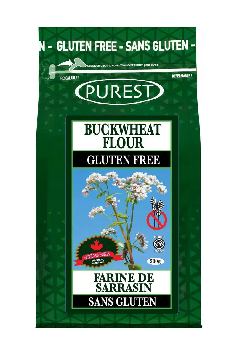 Purest Gluten-Free Buckwheat Flour – Nutty, High-Fiber Alternative, 500G 1