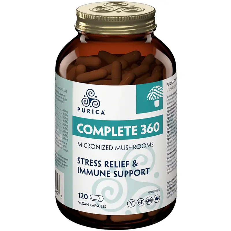 Purica Complete 360 Mushroom Complex – 120 Capsules 1