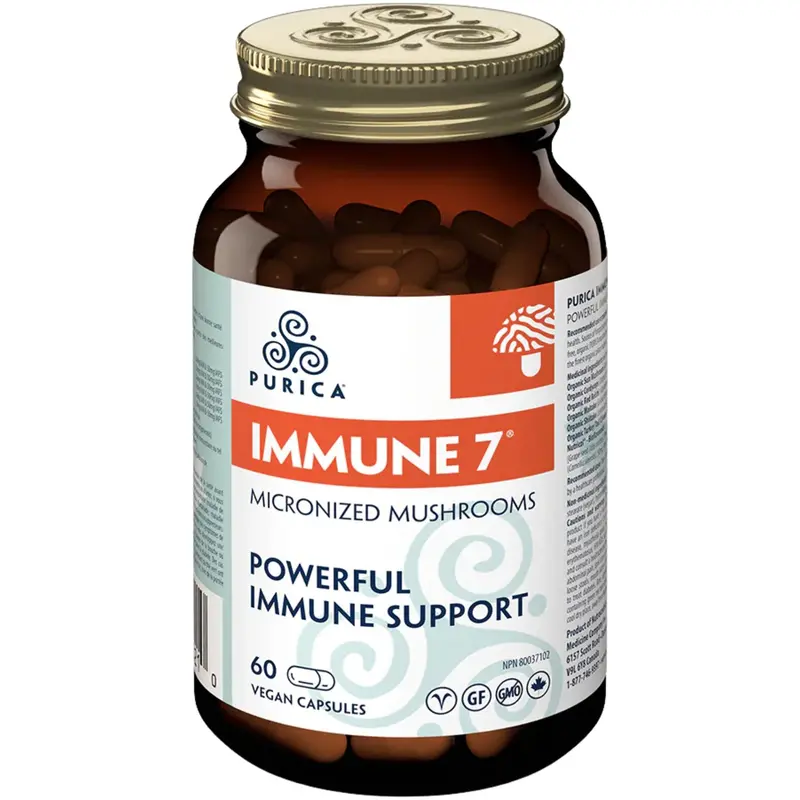 Purica Immune 7 – 60-Capsule Immunity Blend 1