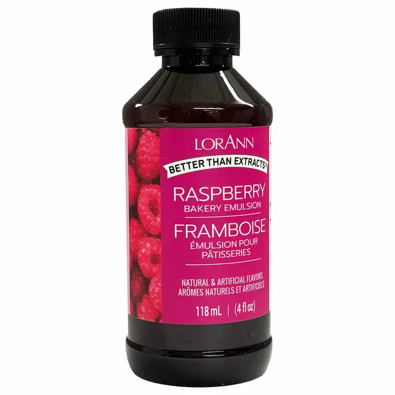 Raspberry Lorann Baking Emulsion — 4 Oz Bottle 1
