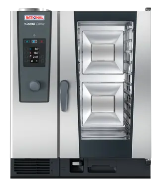Rational Icombi Classic Icc101 Convection Steam Oven — 10-Tray (1X1 Gn) 1