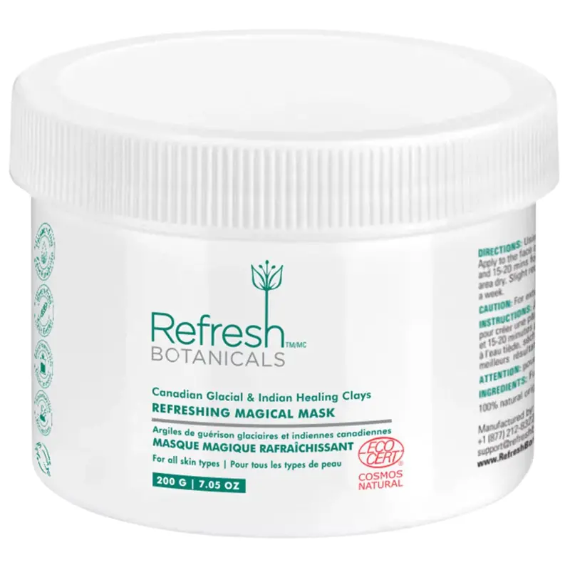 Refresh Botanicals Soothing Clay Face & Body Mask, 200 G 1
